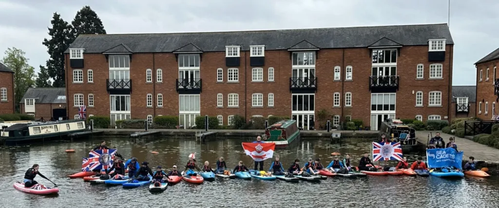 Jubilee Paddle MH Sea Cadets Jubilee Paddle
